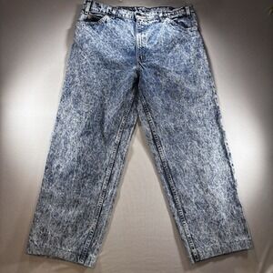 Vtg 80's Levis Jeans Women 36x26 Acid Wash Mom USA 80s Orange Tab High Rise READ